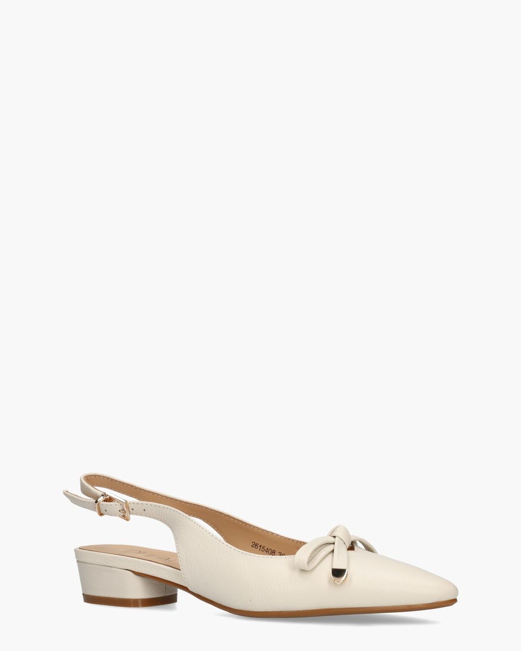 Di Lauro Daphne Off-White Dames Slingbackpumps