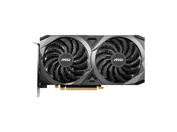 MSI NVIDIA® GeForce® RTX 3060 VENTUS 2X 12G OC - Grafikkort - GF RTX 3060 - 12 GB GDDR6 - PCIe 4.0 - HDMI, 3 x DisplayPort - LHR
