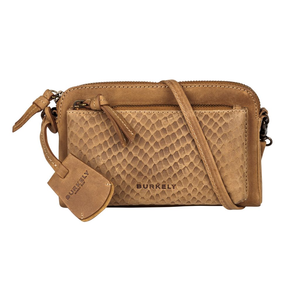 Burkely Flow Fem Mini Bag Lichtbruin