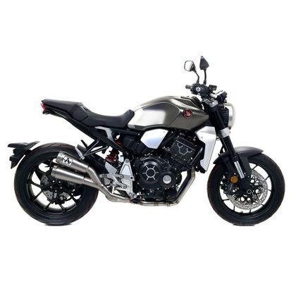 Silencieux Arrow Nichrom noir Double Pro-race embout Acier