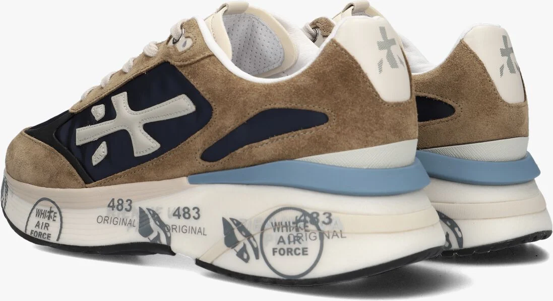 PREMIATA blauwe premiata lage sneakers moerun