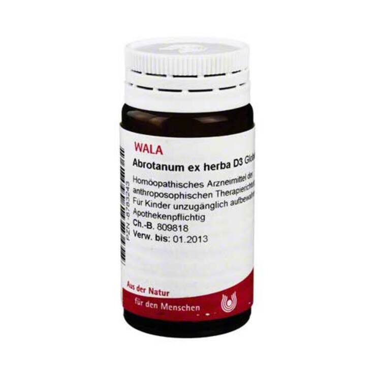 Abrotanum ex Herba D 3 Globuli, 20 g