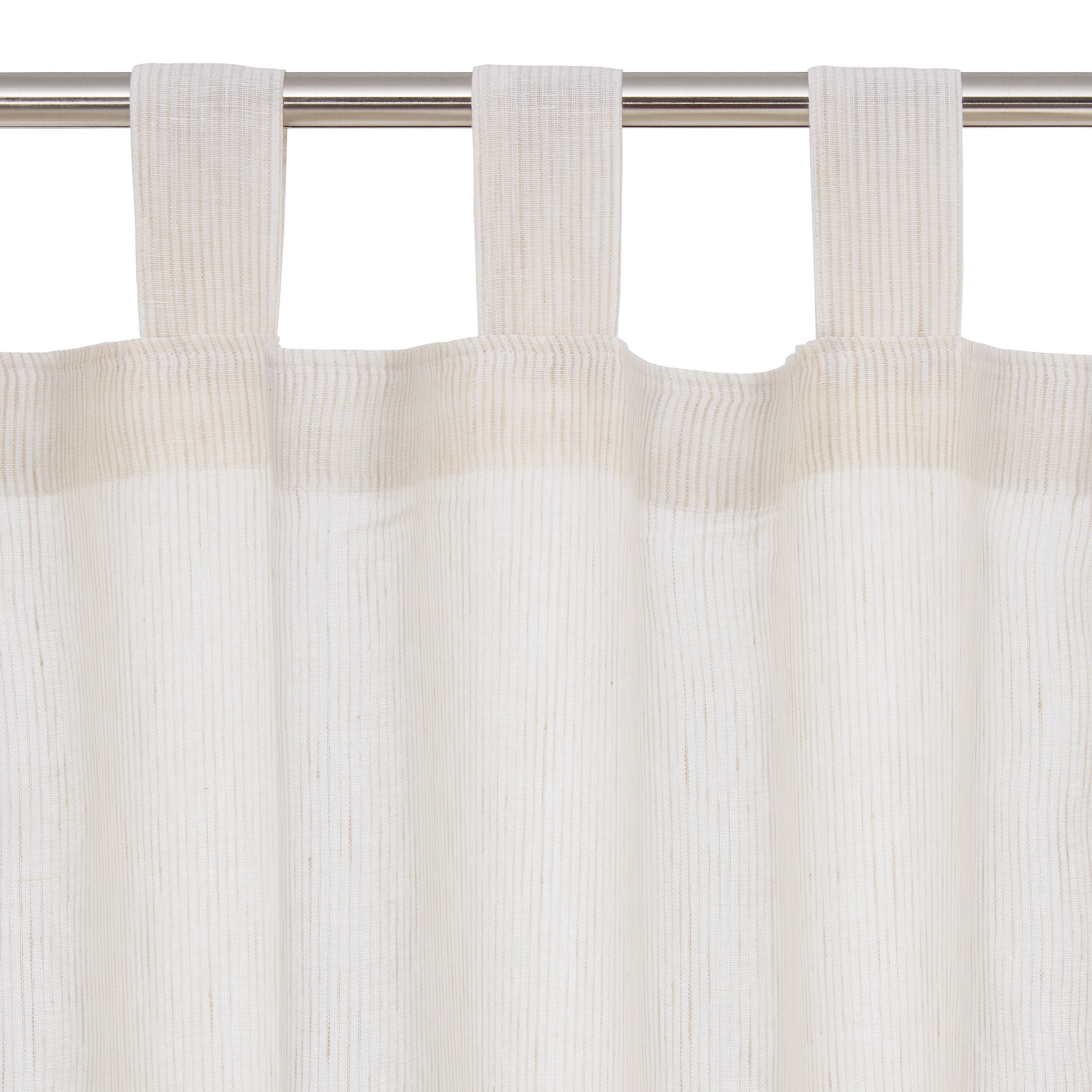 LAILA Fertigvorhang Tag - Beige / B: 140.0 cm x H: 270.0 cm