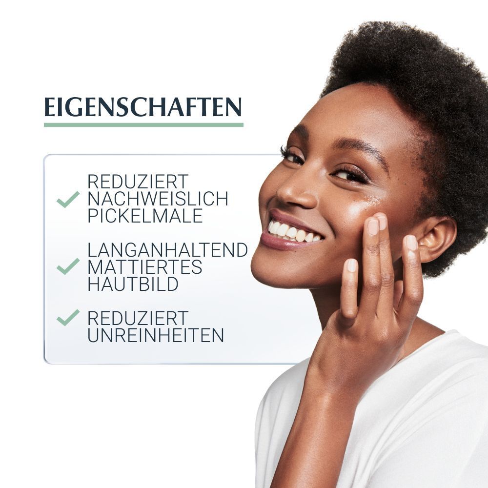 Eucerin® DermoPure Triple Effect Serum – Gesichtsserum gegen unreine Haut, Pickelmale und glänzende Haut, nicht komedogen