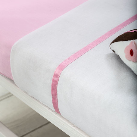 Laken Kids - Roze - Maat 100x160