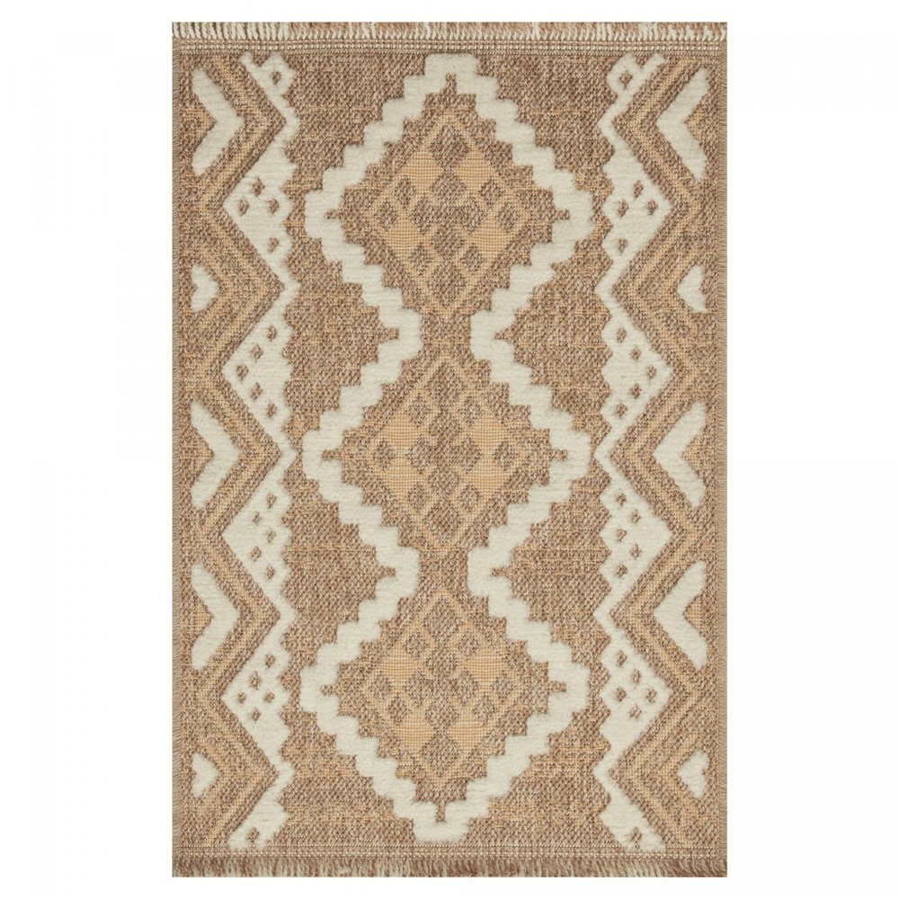 Tapis extérieur jaune 60x90 cm