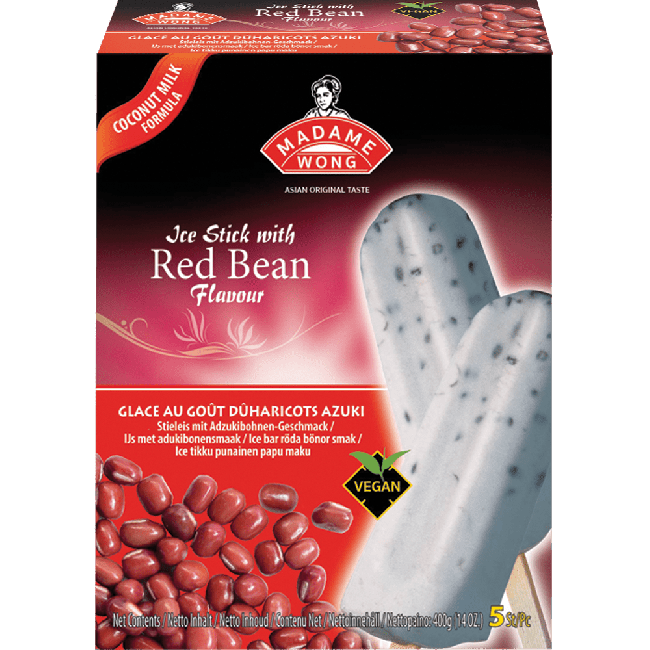 Madame Wong Ijs met Rode Bonensmaak (met Kokosmelk) 5x80g
