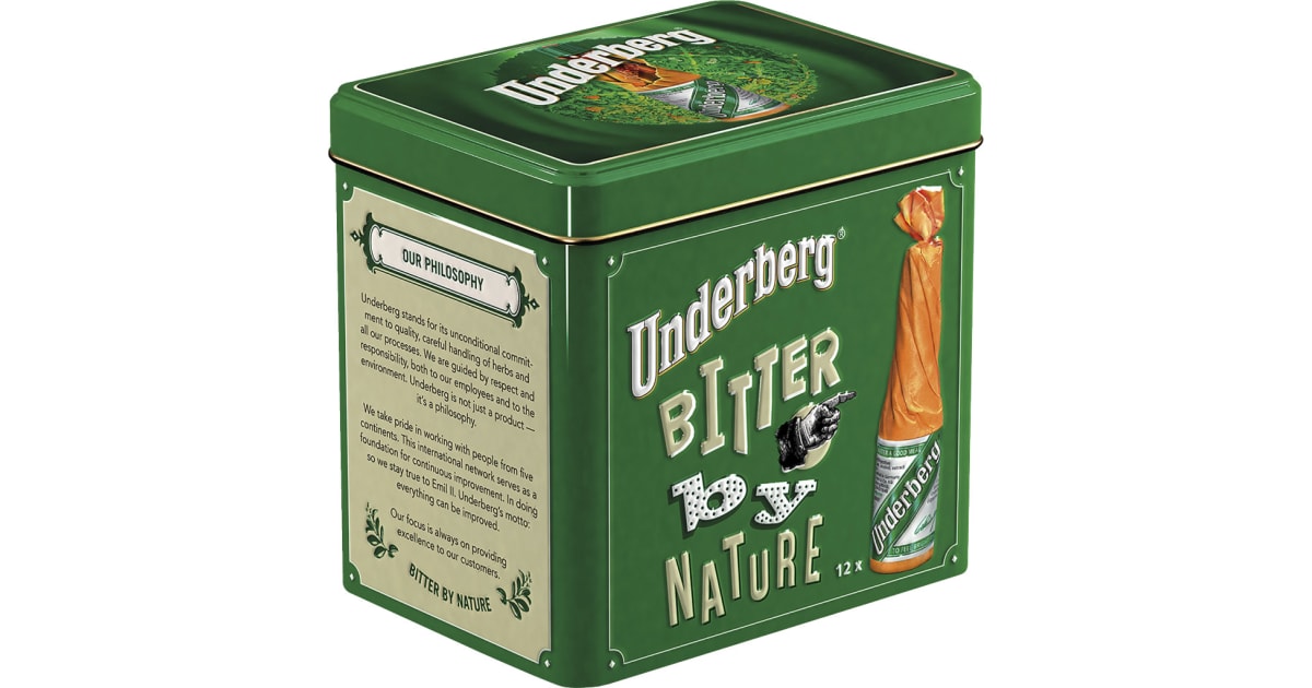 Underberg Kräuterbitter 44% Tray 12x 20 ml (Einweg)