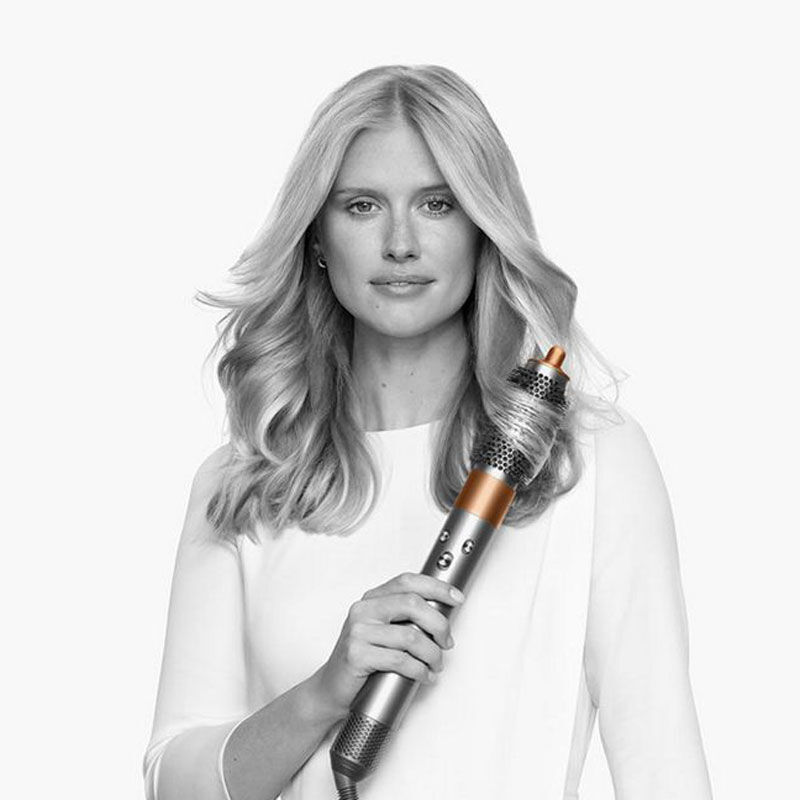Airwrap Complete Long avec embout de séchage lissant nickel / cuivre