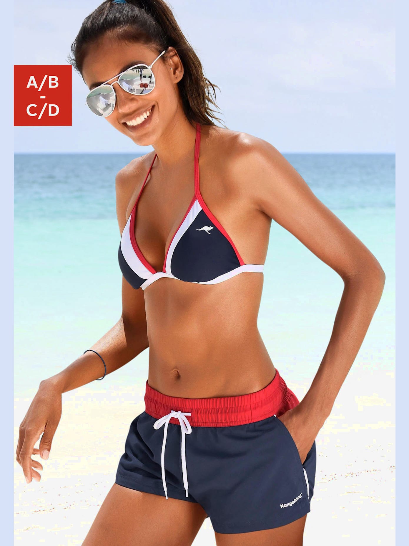 Bikini triangle style sportif