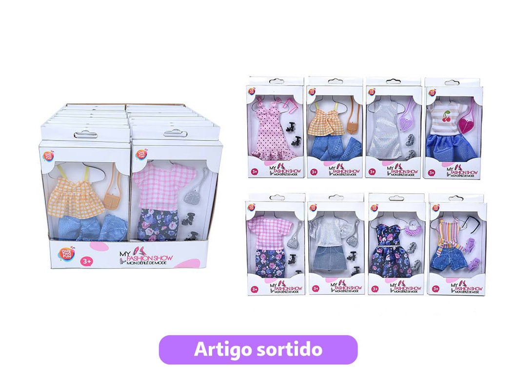 ACESSÓRIOS DE MODA ONE TWO FUN MODELOS SORTIDOS