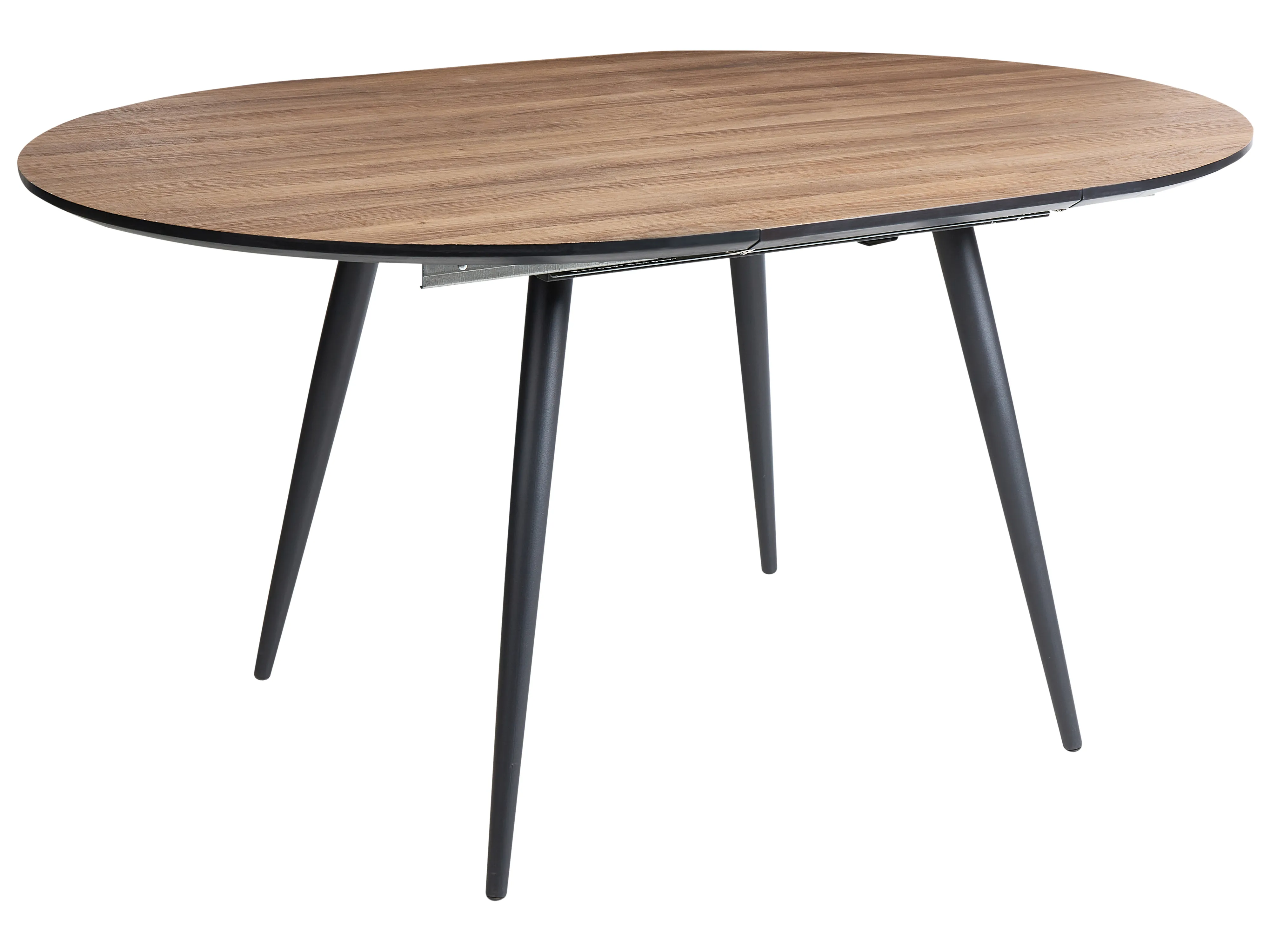 Eettafel uitschuifbaar SENIAC Bruin 112 cm 110/150 cm