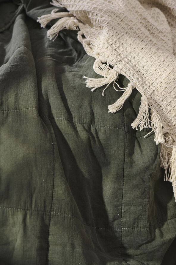 Ib Laursen Vintage quilt myrtle green Grøn