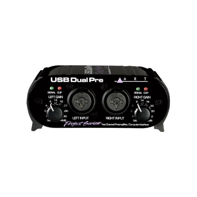 ART USB Dual Pre Project Series USB stereo voorversterker