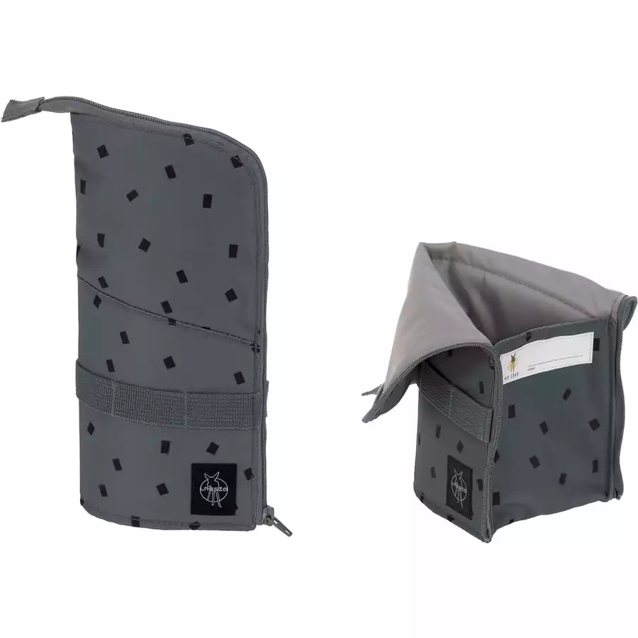 LÄSSIG Schulranzen-Set 7-tlg. Flexy Unique Speckles anthracite