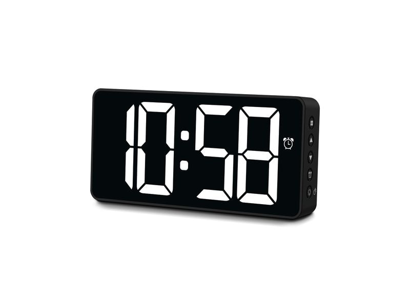 Hama Digitalwecker Bali Schwarz Wecker