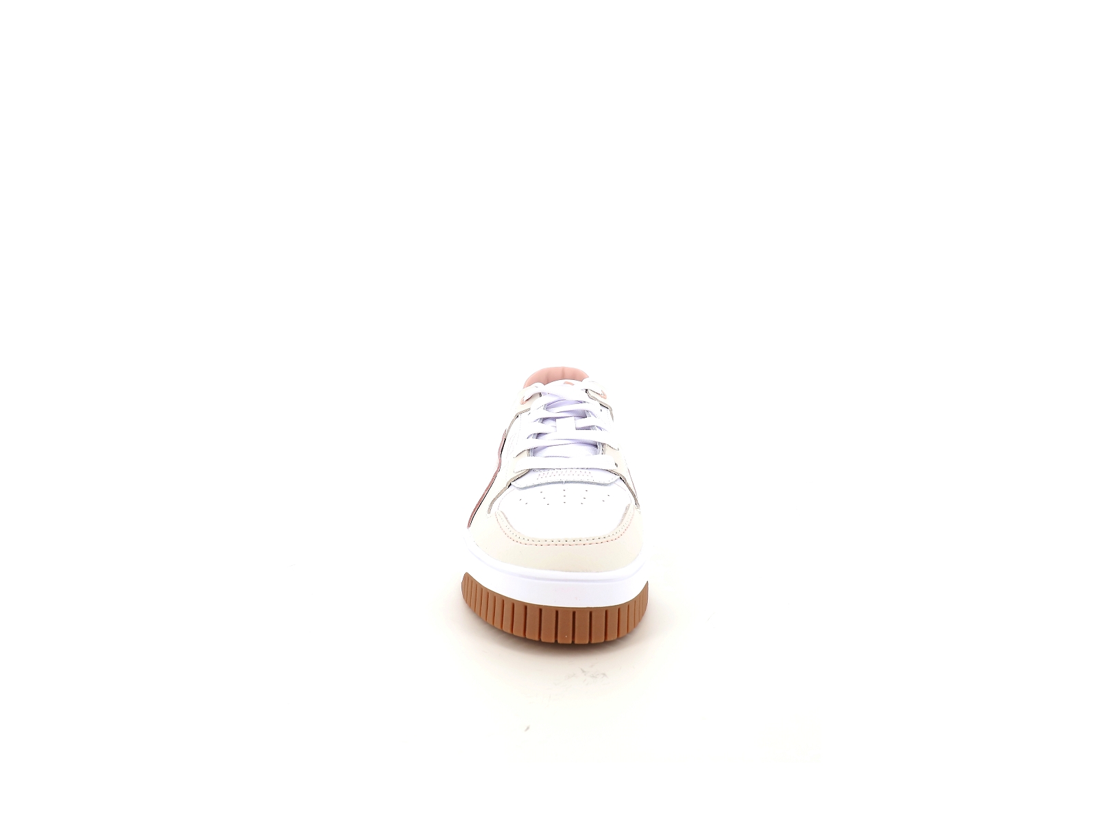 Puma-392338 Matières combinées Blanc Beige