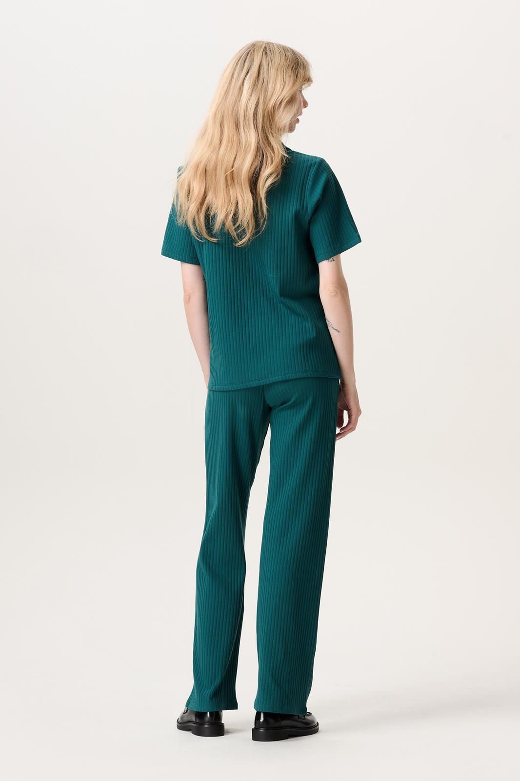Noppies Maternity Casual broek Wide leg fit over the belly - Mediterranea