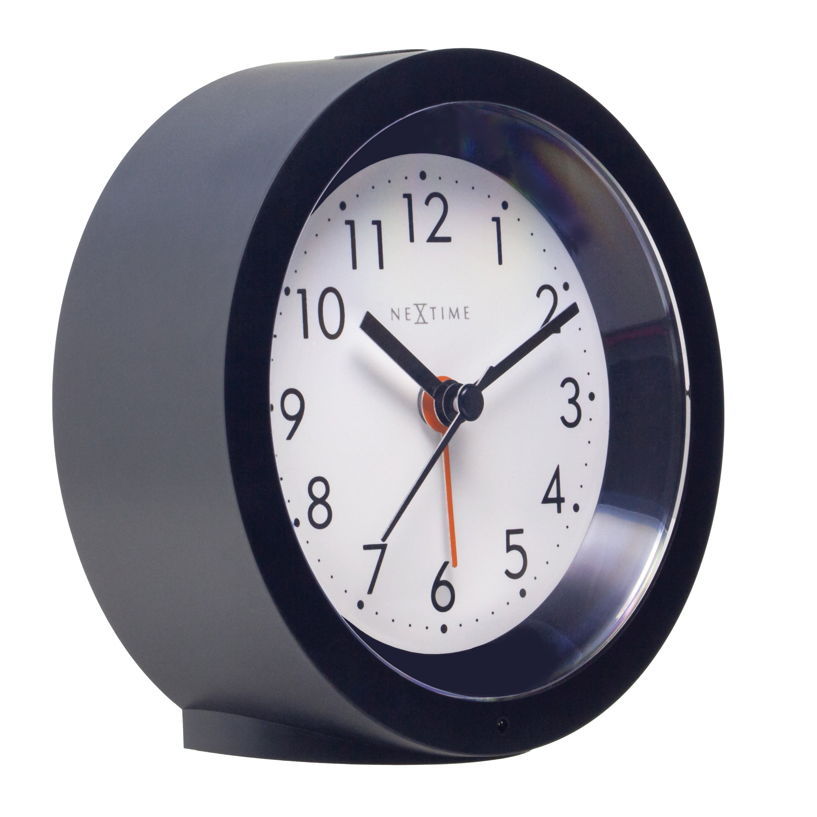 NeXtime - Tafelwekker Ã10,5 cm x 3,6 cm - Stil - Verlichte Wijzerplaat