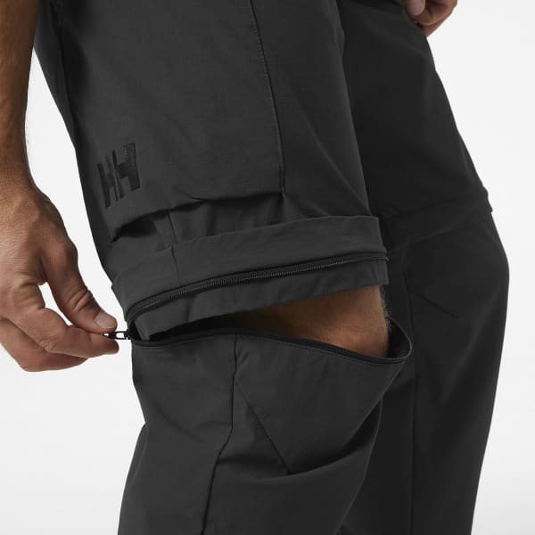 Pantalon randonnée HELLY HANSEN BRONO SOFTSHELL ZIP OFF PANT EBONY