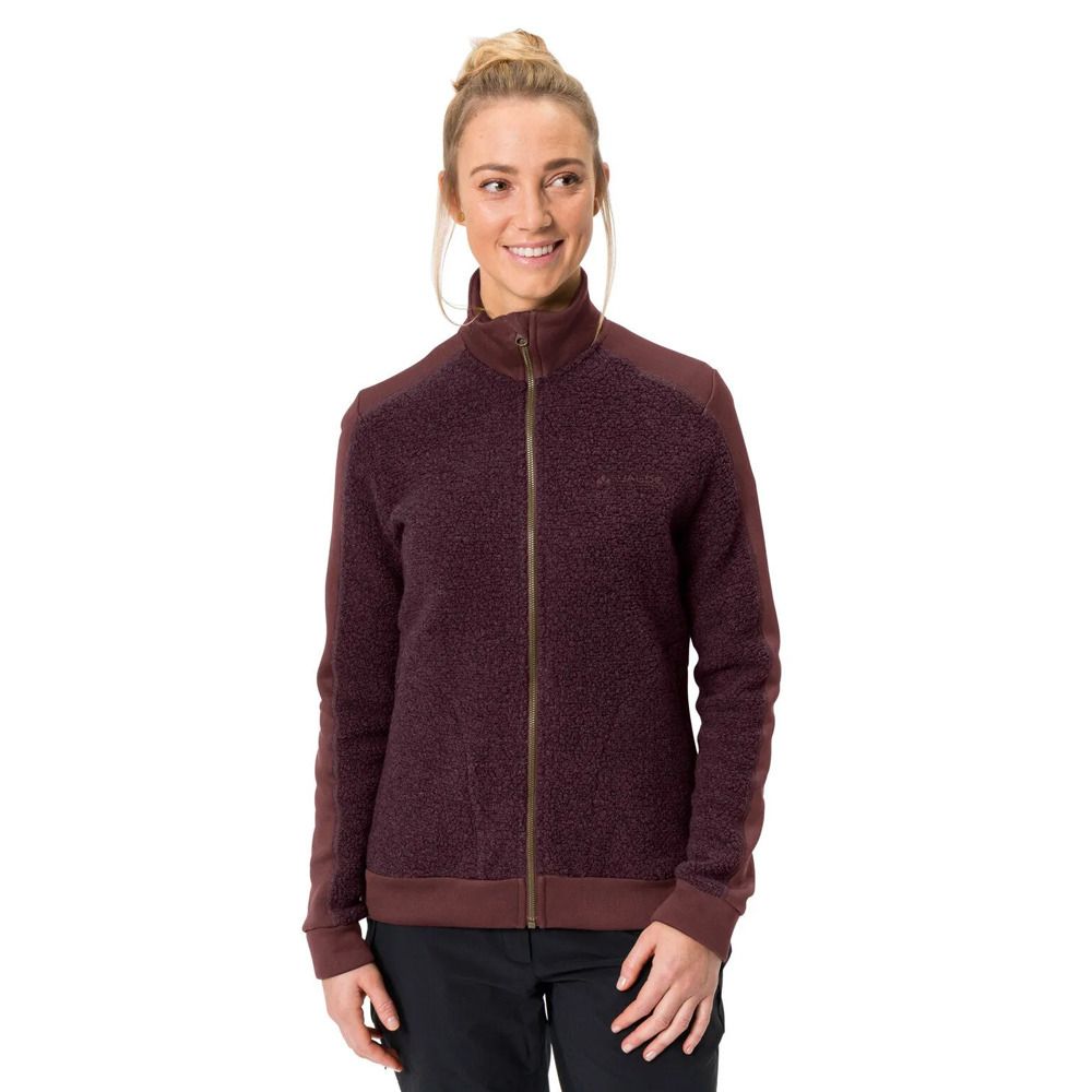 Vaude SKOMER II - Polaire Femme 261 dark cherry