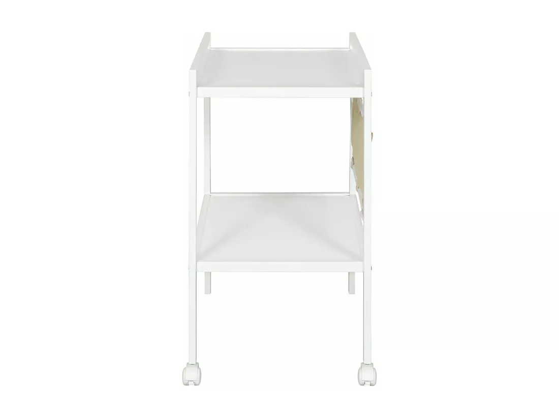 Table à langer bois massif blanc SONY