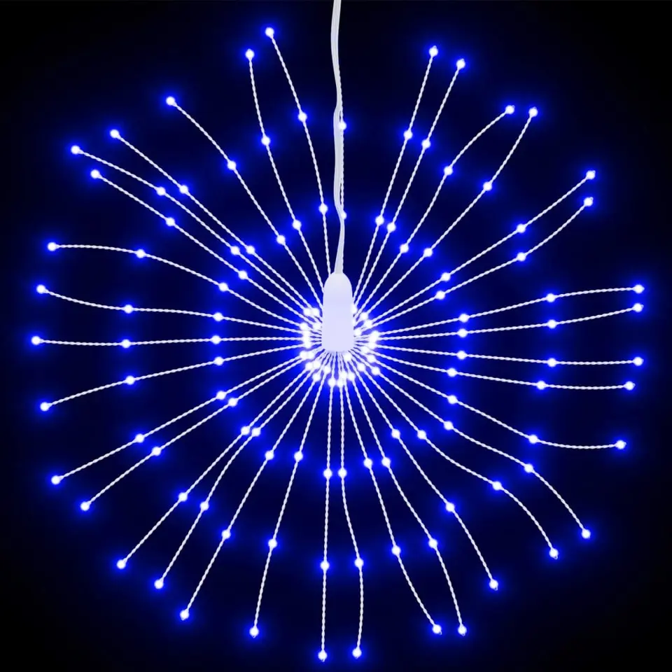 vidaXL - Kerstverlichting - Blue - 8 stuks