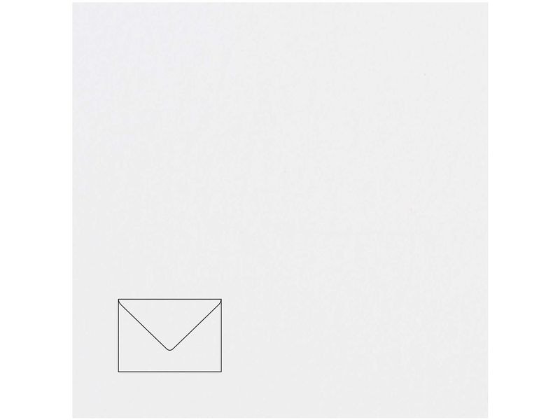 Rico Design Paper Poetry Essentials Umschlag B6 Hochweiss Kuvert B6