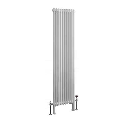 Eastbrook Imperia 2 koloms radiator 45x180cm 1487W wit glans