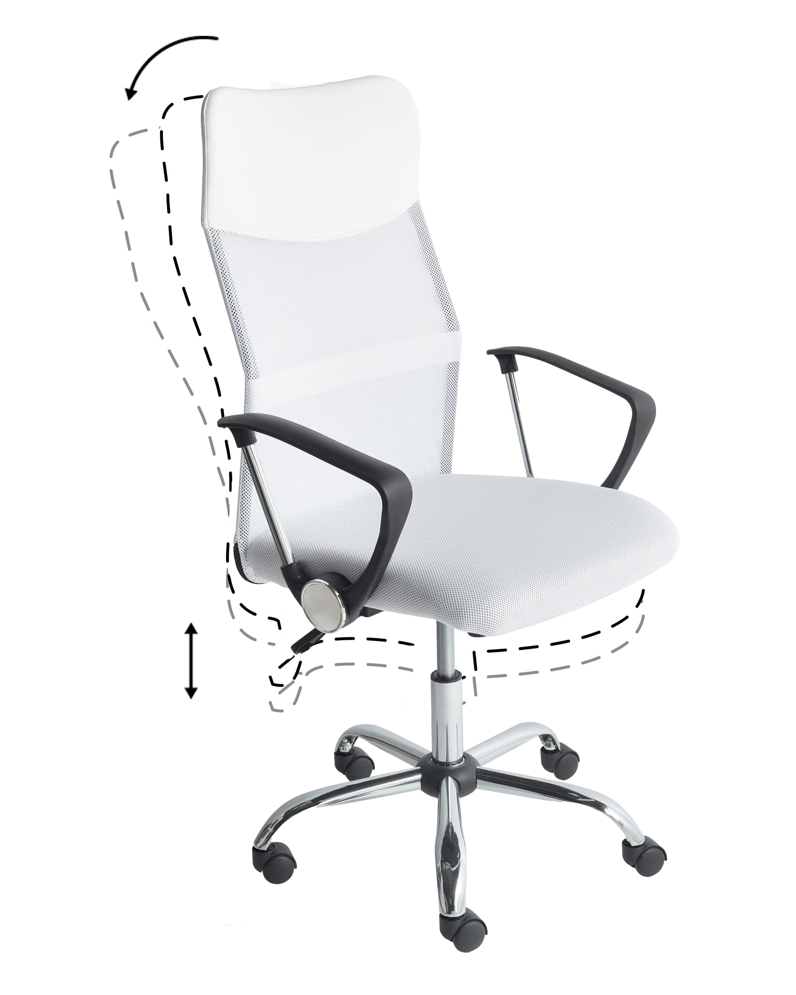 Bureaustoel DESIGN Wit