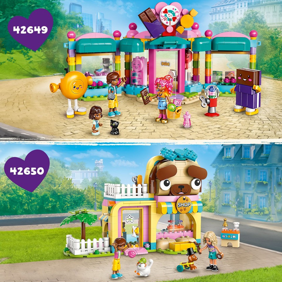 LEGO - LEGO Friends - Frisørsalon og Accessories-butik (42662)