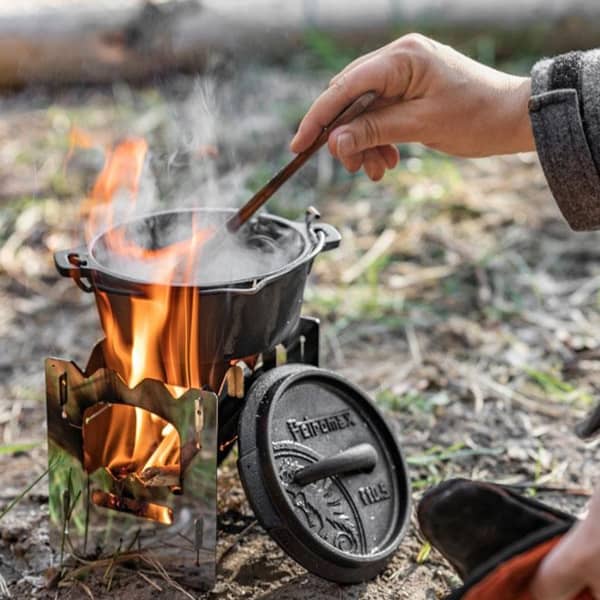 Réchaud à gaz randonnée PETROMAX RÉCHAUD HOBO BK1 INOX INOX