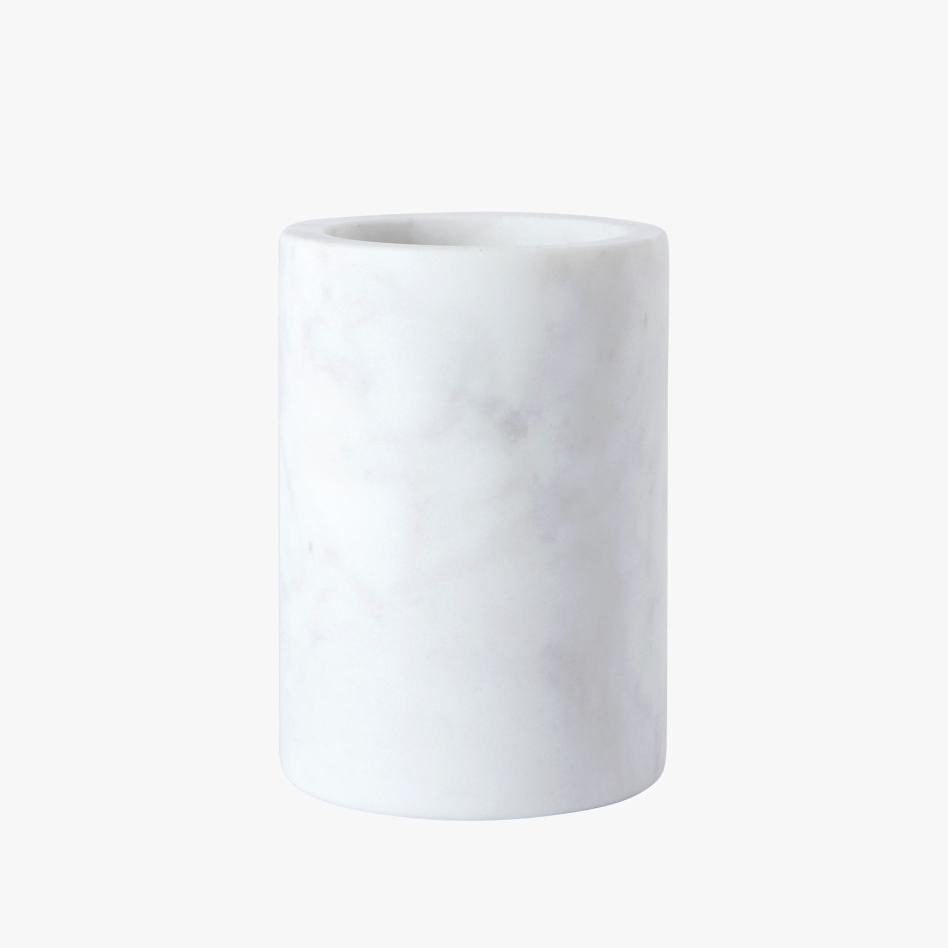 Tannglass hvit - 7x7x10 cm