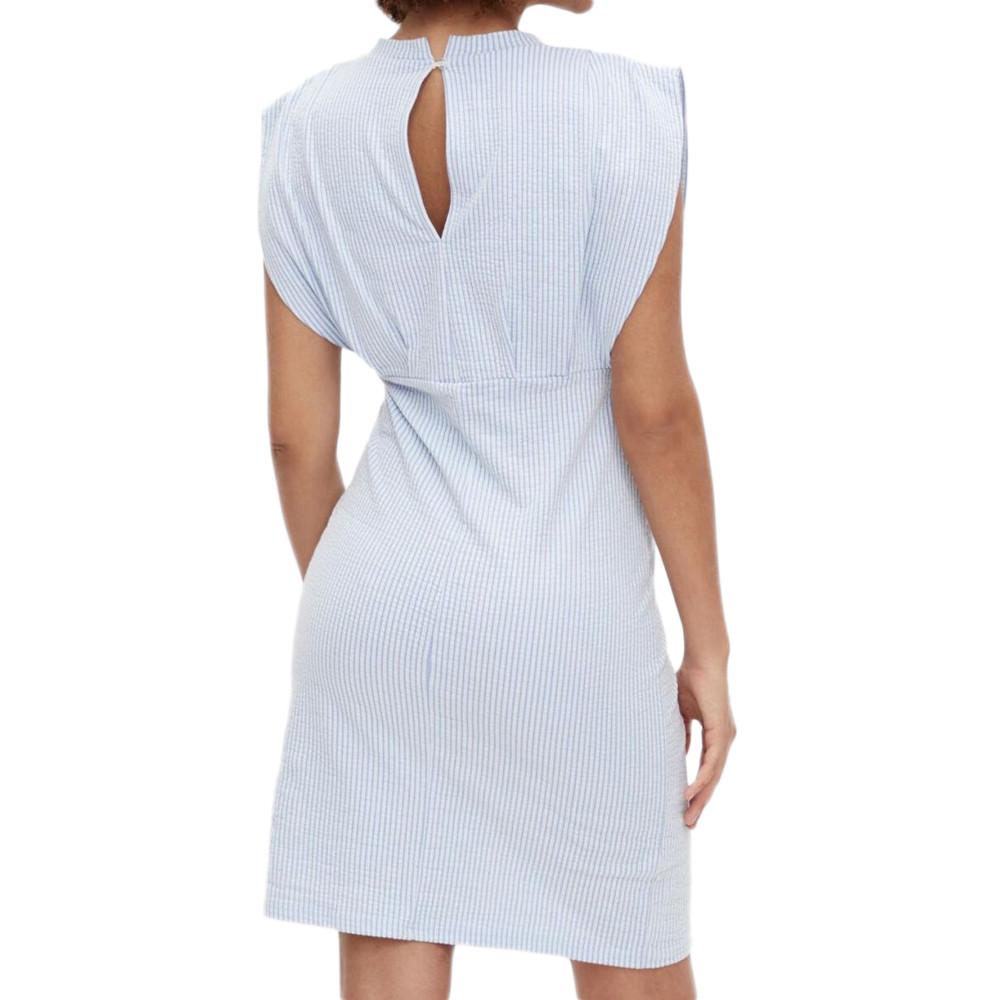 Mamalicious Robe D'allaitementBleu/Blanc Femme Mamalicious Marie