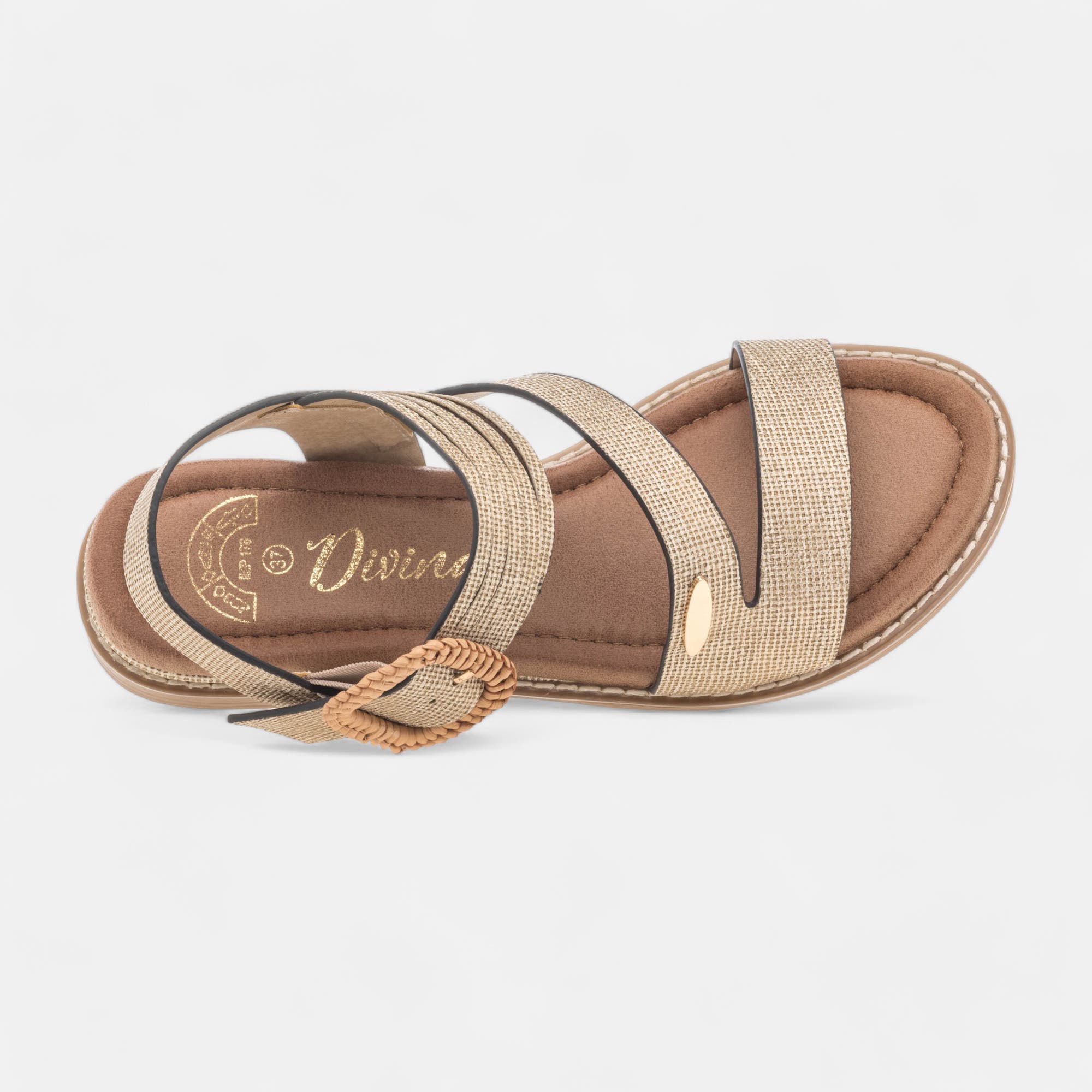 Nu-pieds Femme or