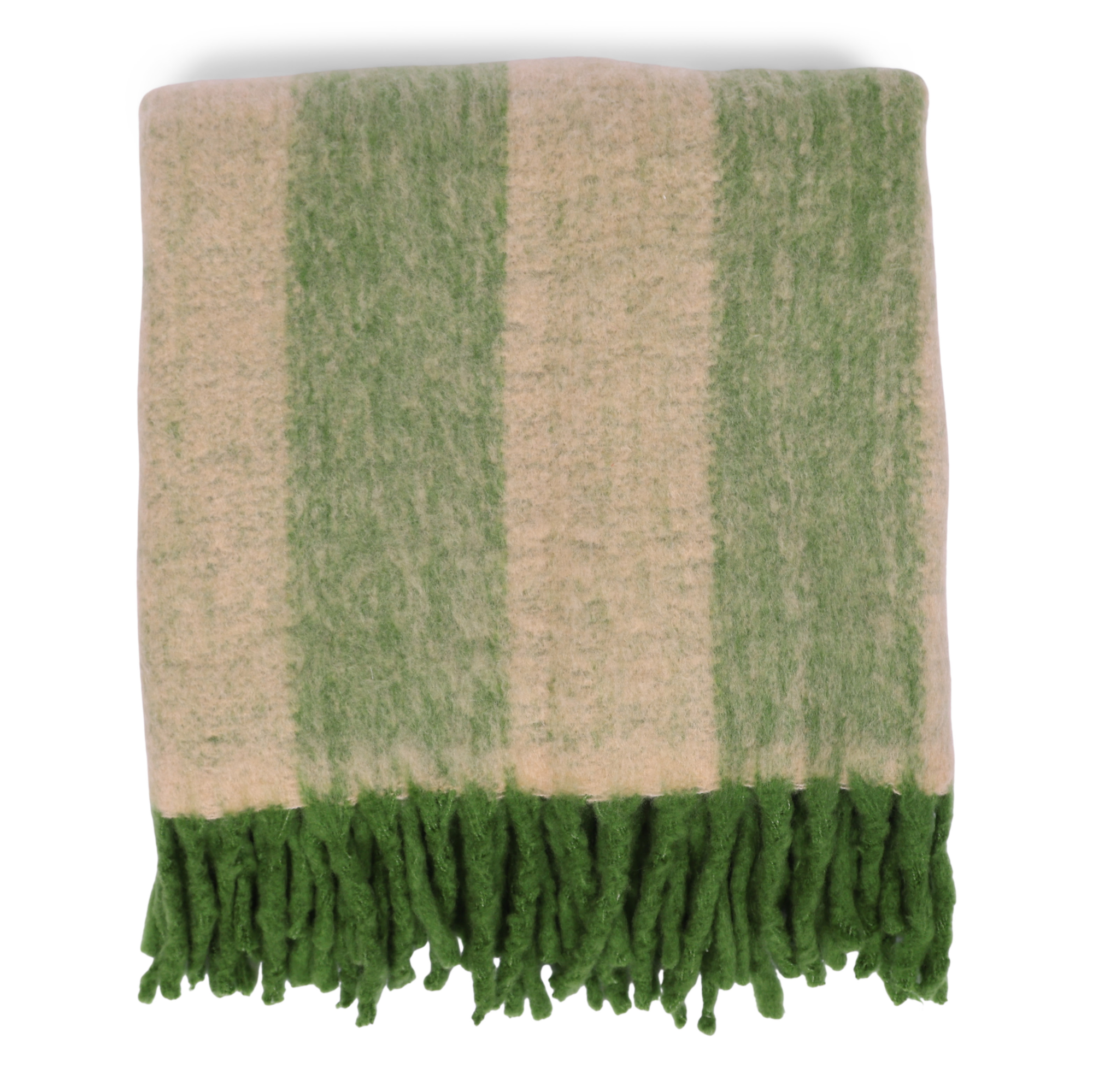 Plaid Paloma green/beige