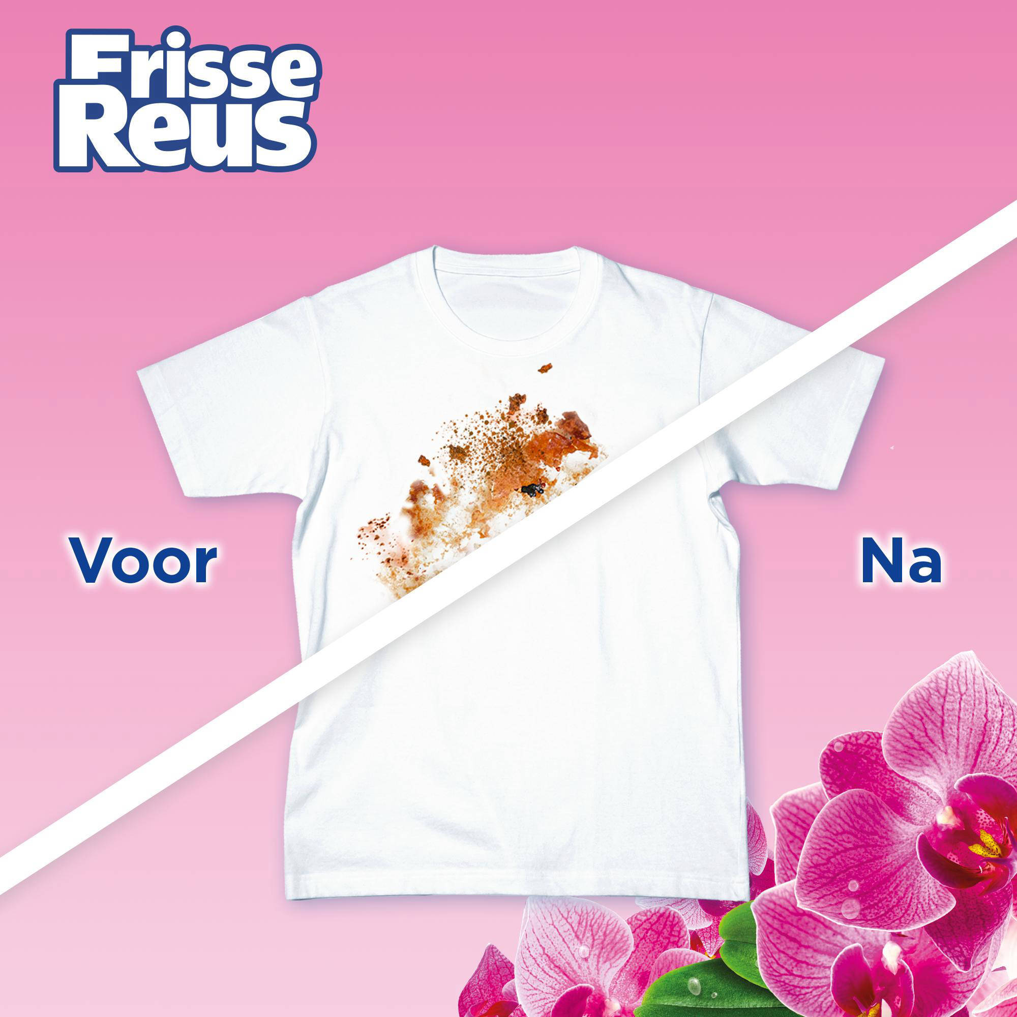 Witte-Reus Gel Orchidee - vloeibaar wasmiddel - Gekleurde Was - voordeelverpakking - 6 x 19 wasbeurten - 114 wasbeurten