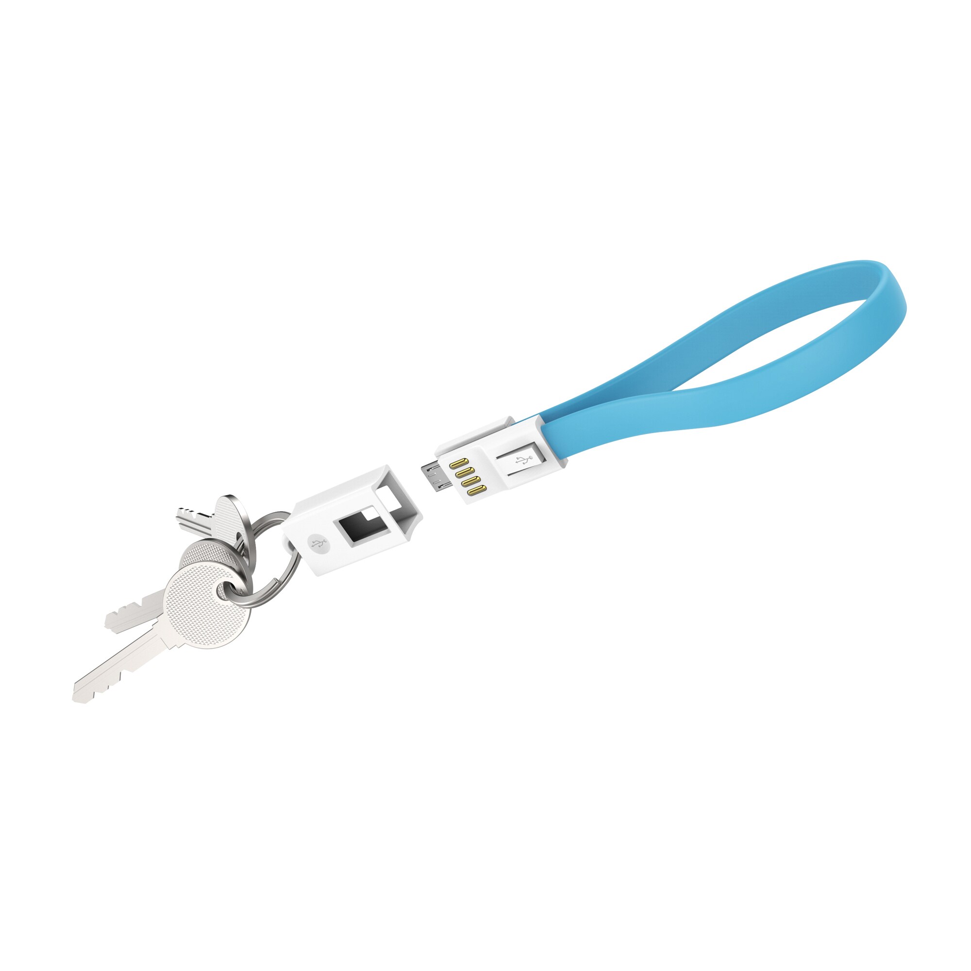 Xlayer COLOURLINE Kabel Colour Line Key Cable Micro USB 0.2m