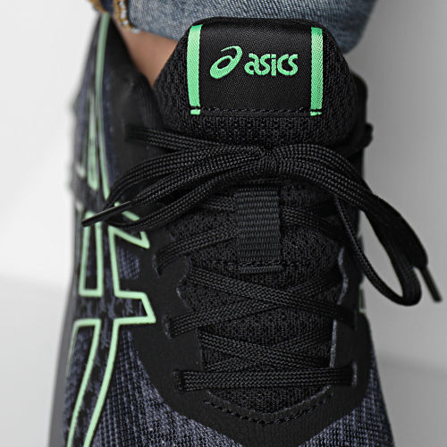 Baskets Gel Quantum 180 VII 1201A880 Black Bright Lime
