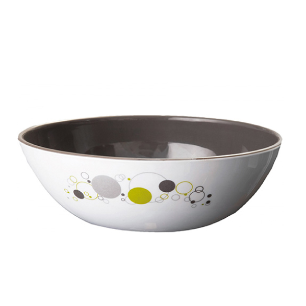 Saladier Mélamine 23,5cm Space base anti-dérapante BRUNNER