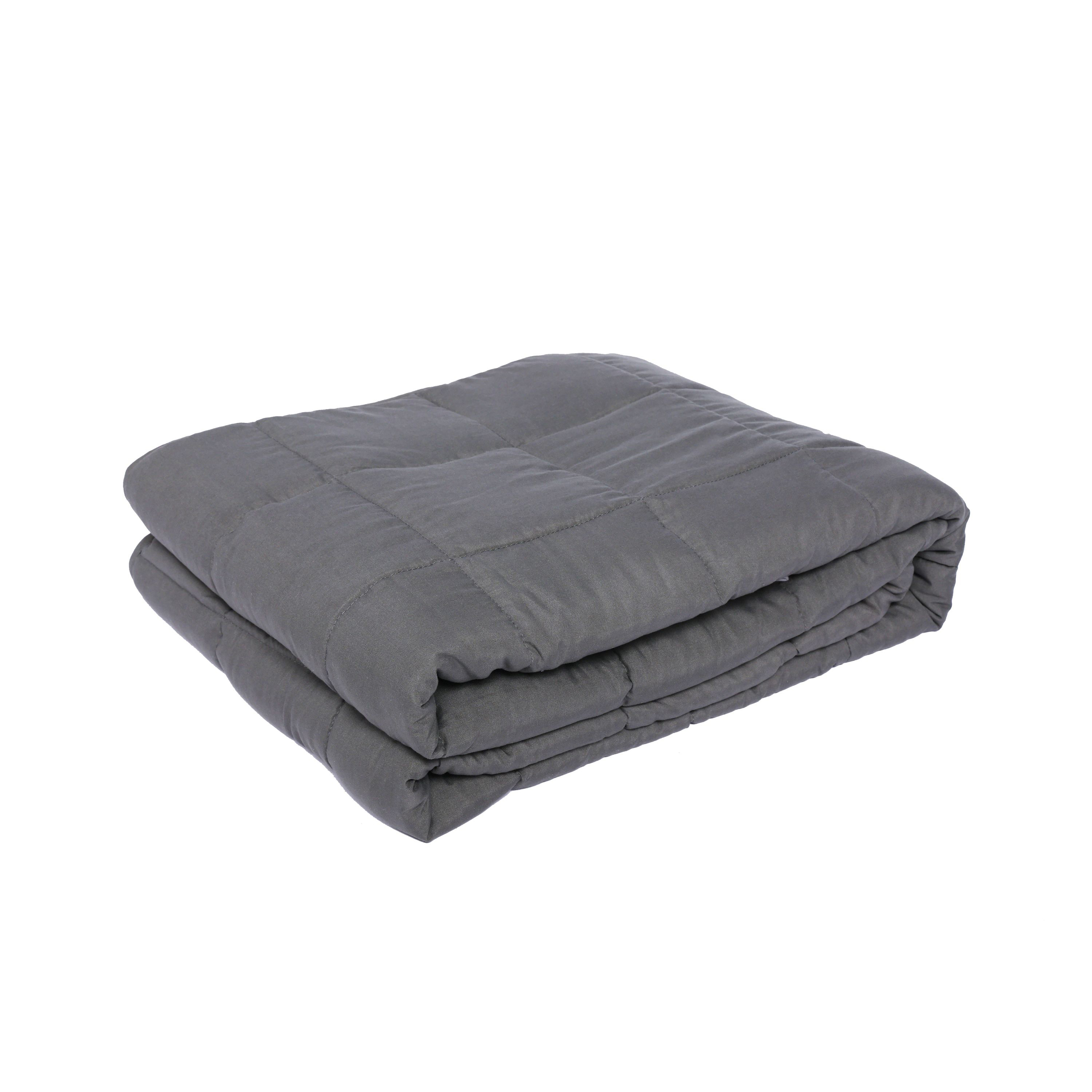 Gewichtsdecke 9 kg grau