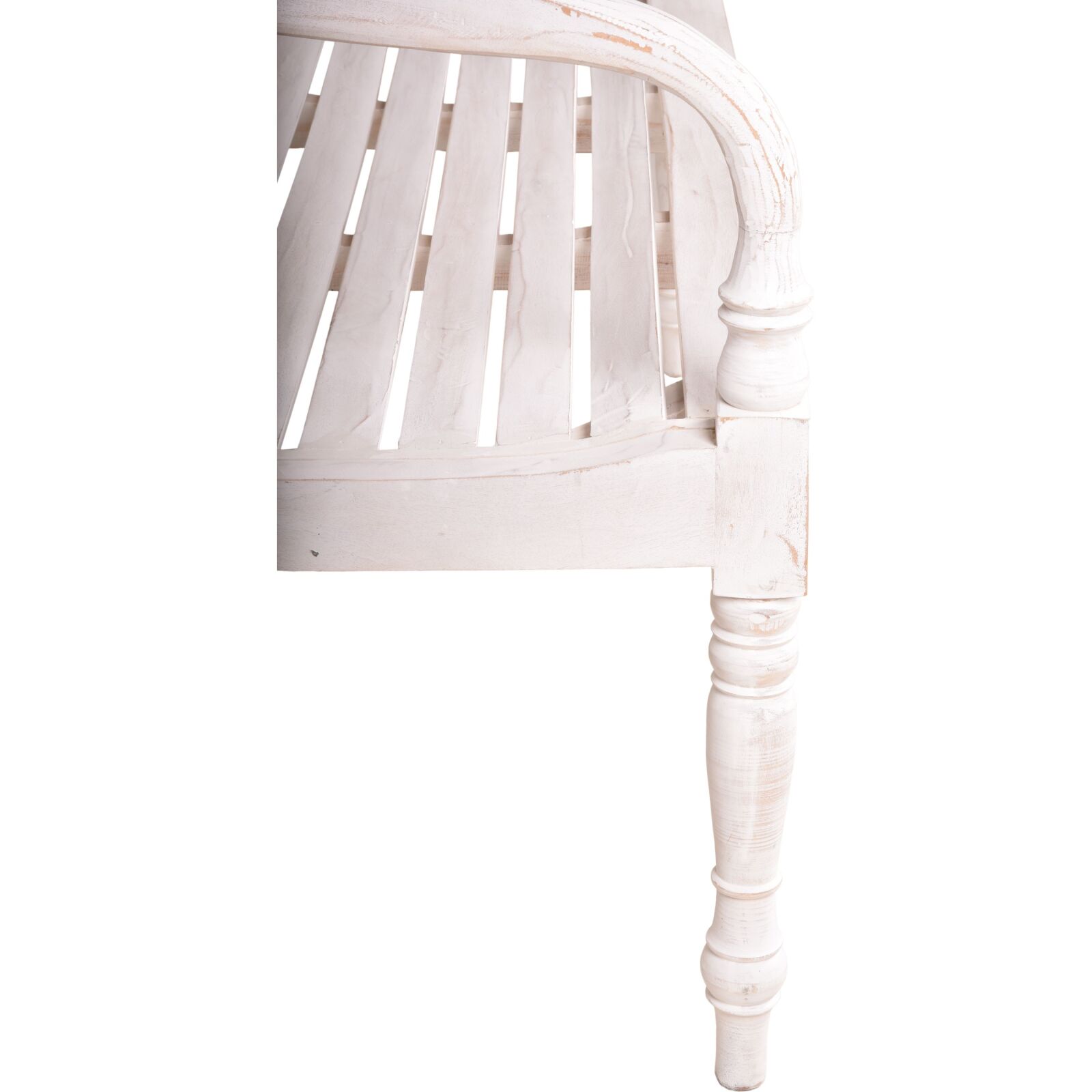 3-Sitzer Gartenbank MOYO - weiß - 150 cm