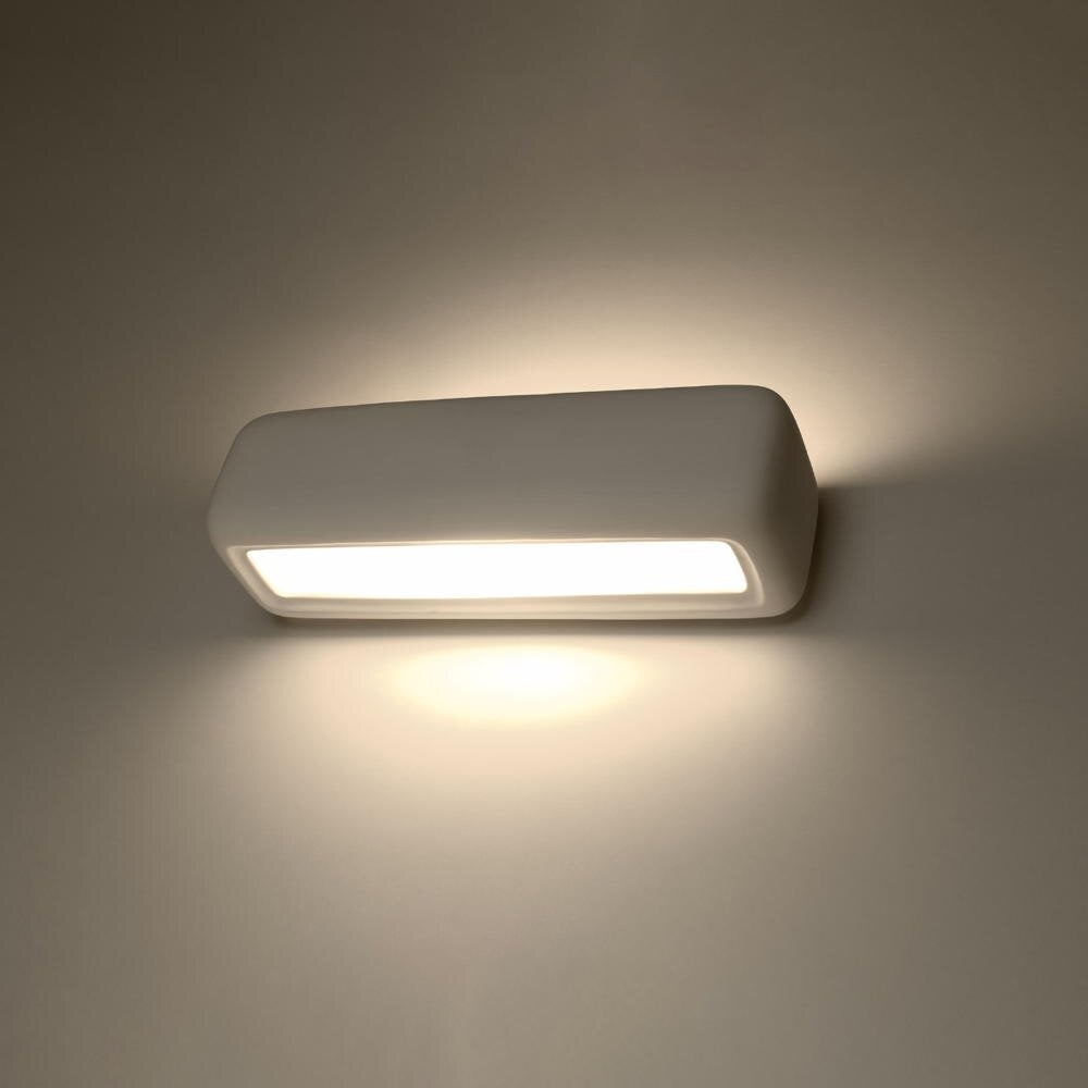 famlights | Sunna wandlamp in wit E27