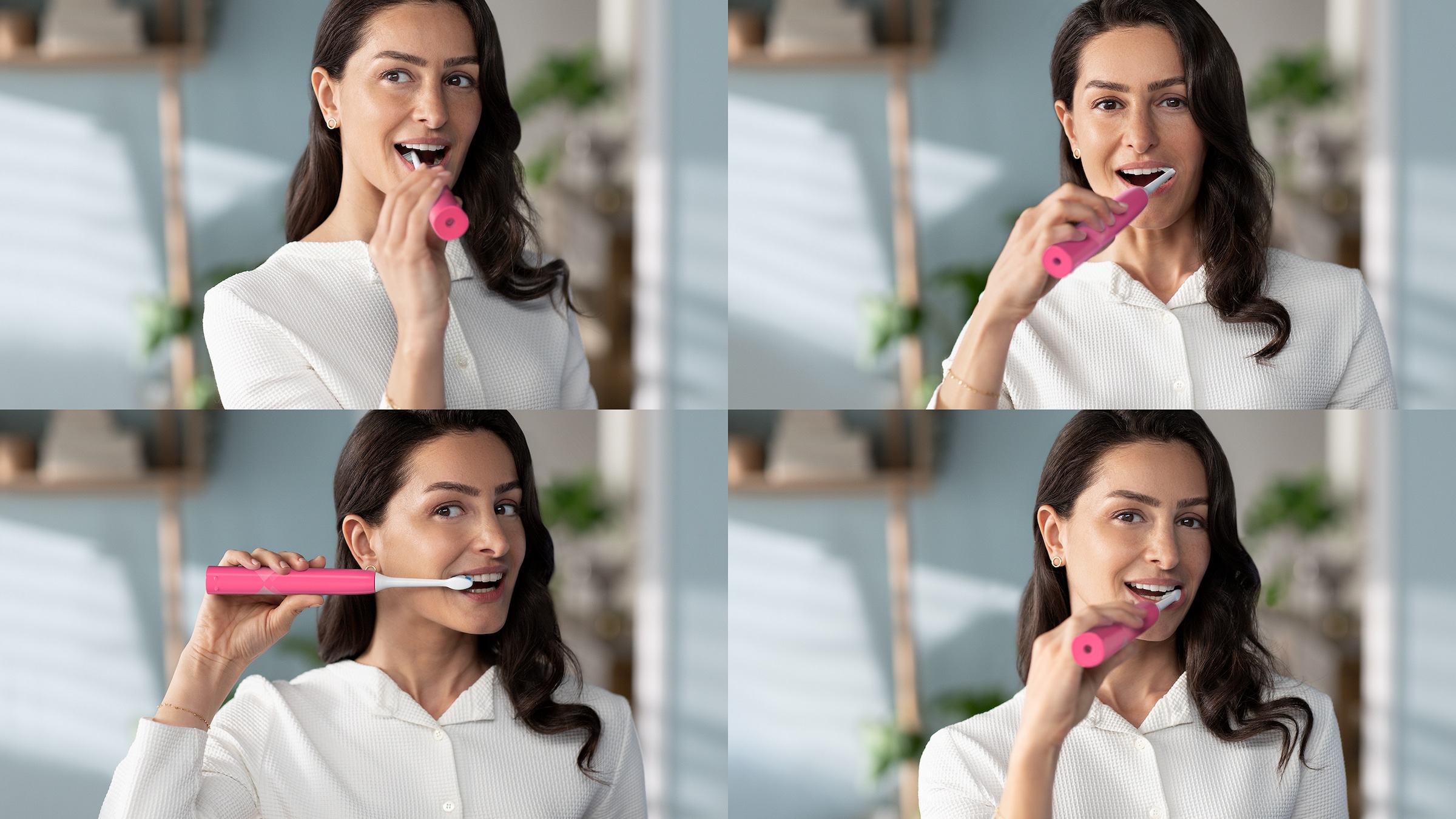 Philips Sonicare Elektrische Zahnbürste »Series 4100 HX3689« 1 Stk. Aufsteckbürsten mit integriertem Drücksensor und 2 Intensitätsstufen, inkl. Ladegerät