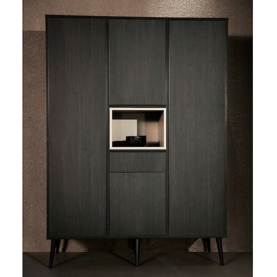 Cocoon Armoire 4 portes   Eboni        de               Quax