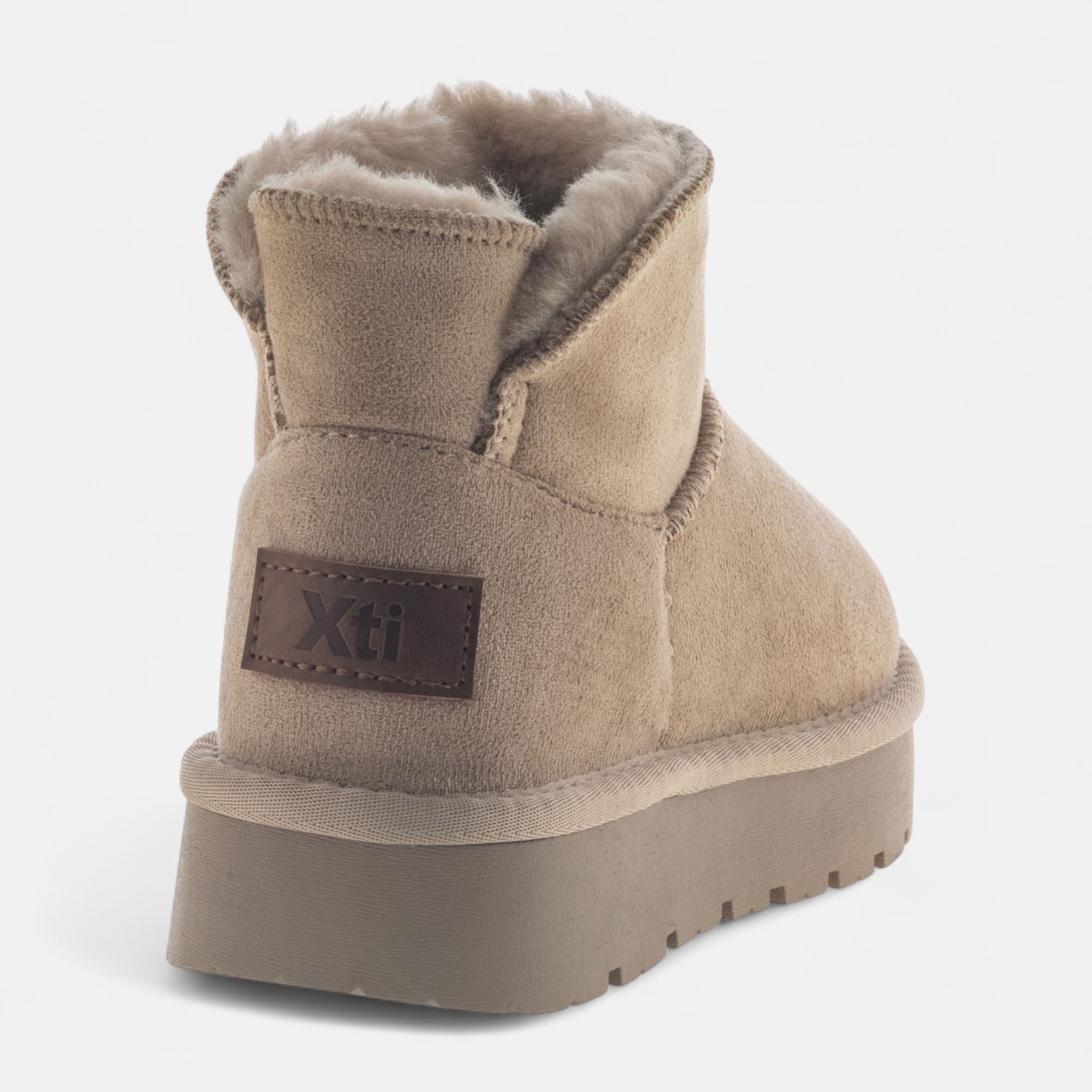 Bottines Fille beige