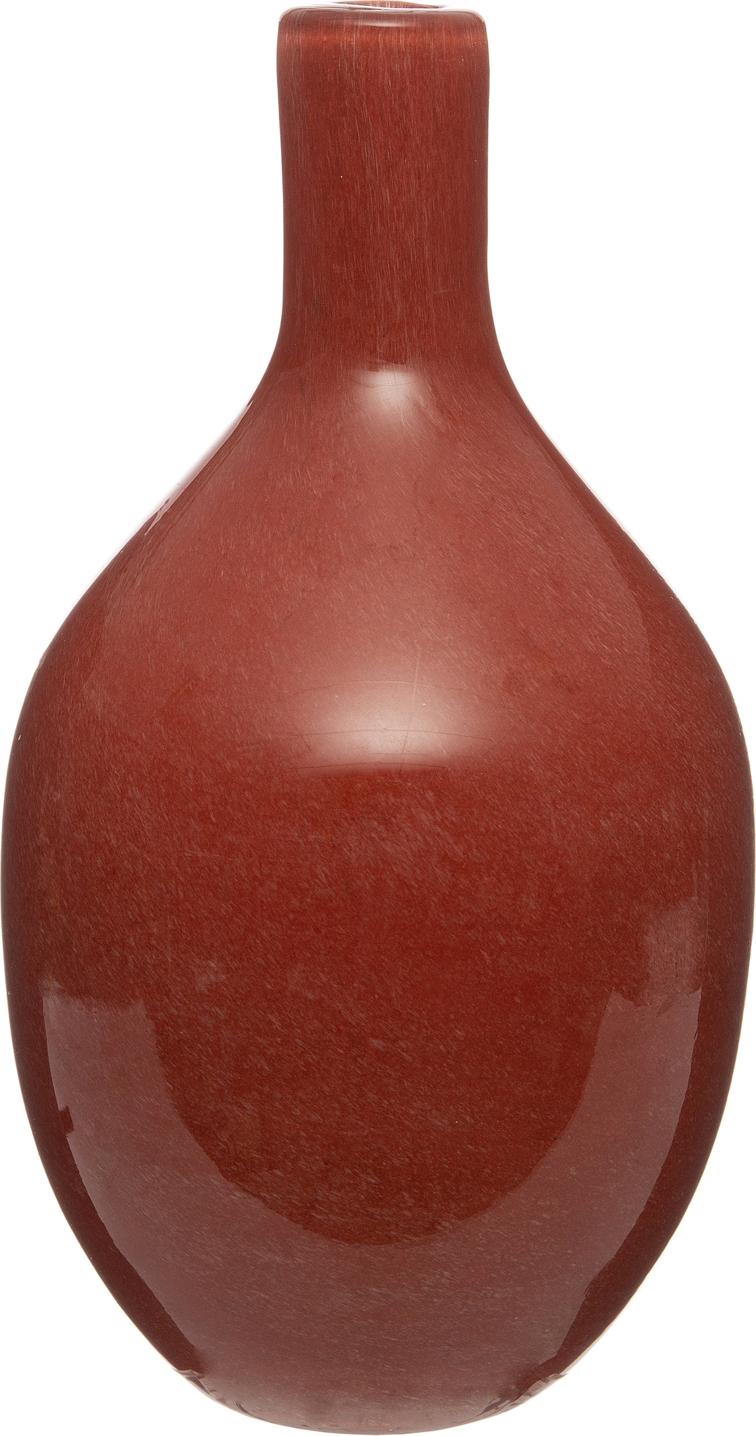 Intratuin vaas Adriana rood D 9 H 16 cm