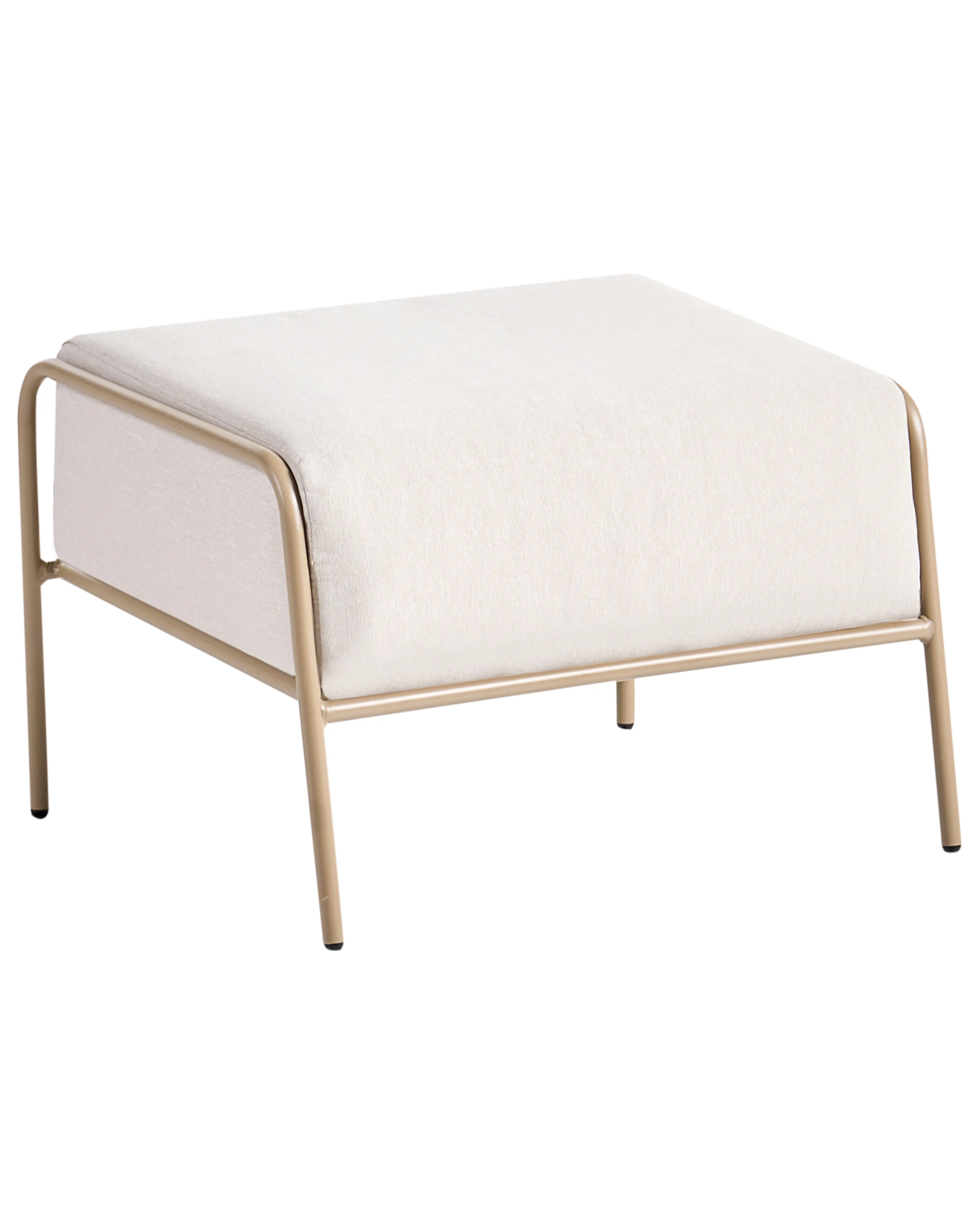 Tuinstoel NIMIS met ottomaan Lichtbeige