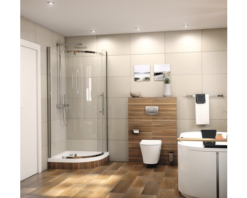 Comfort by Alcaplast Bedieningsplaat, mat chroom / Drukknop, mat chroom C72