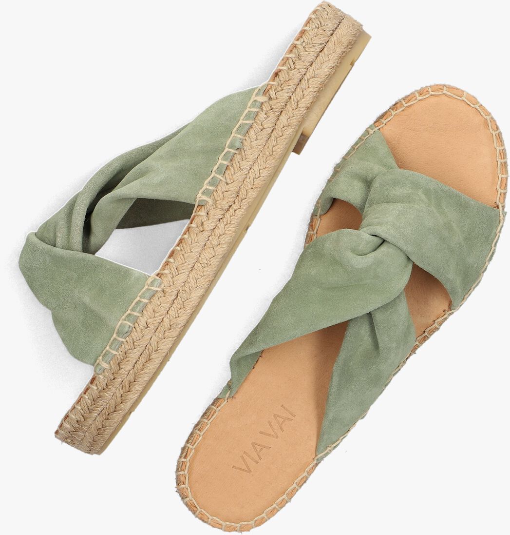 VIA VAI mint via vai slippers mondi luz